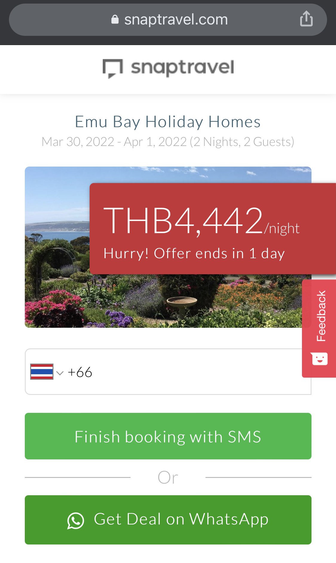 sms-whatsapp-hotel-deal