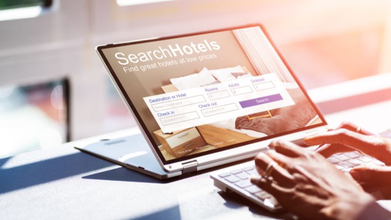 hotel booking search