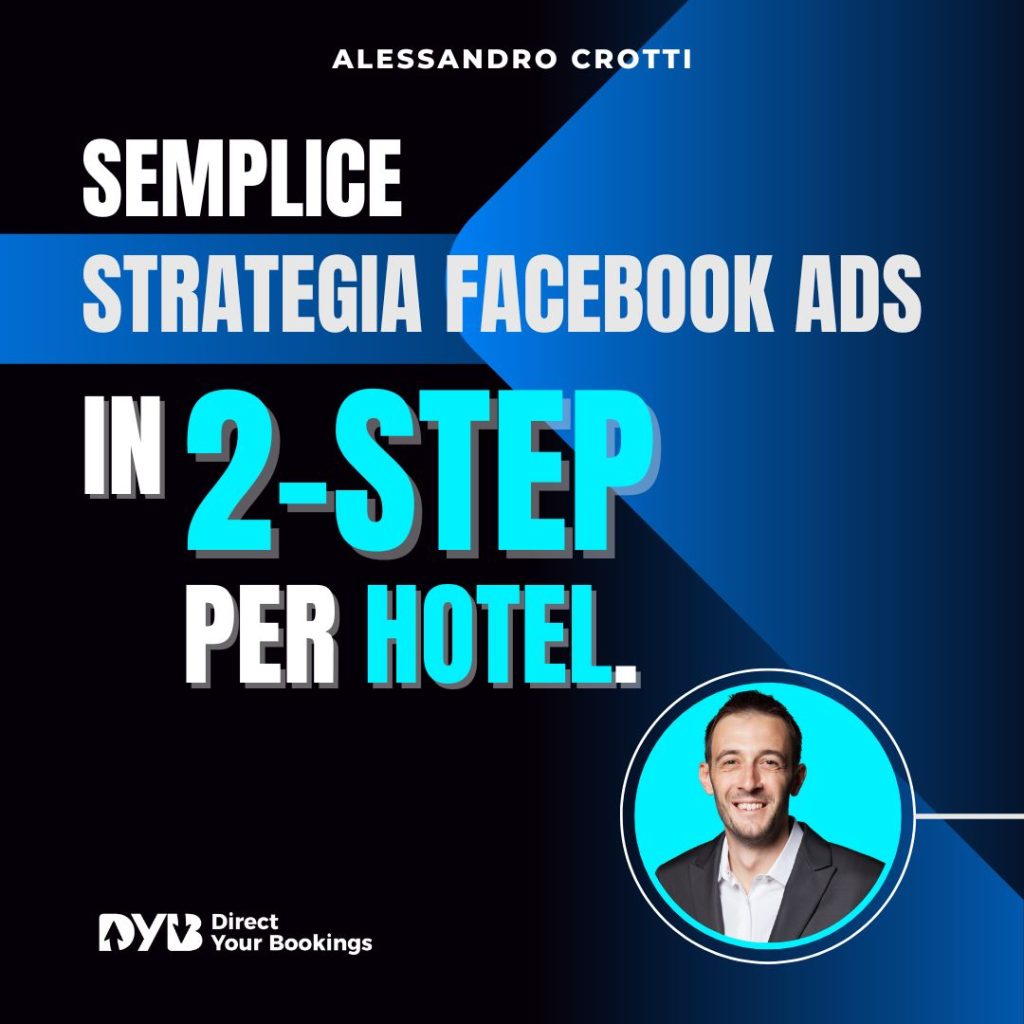 Mini Guide Semplice Strategia di Facebook Ads in 2 Passaggi per Hotel