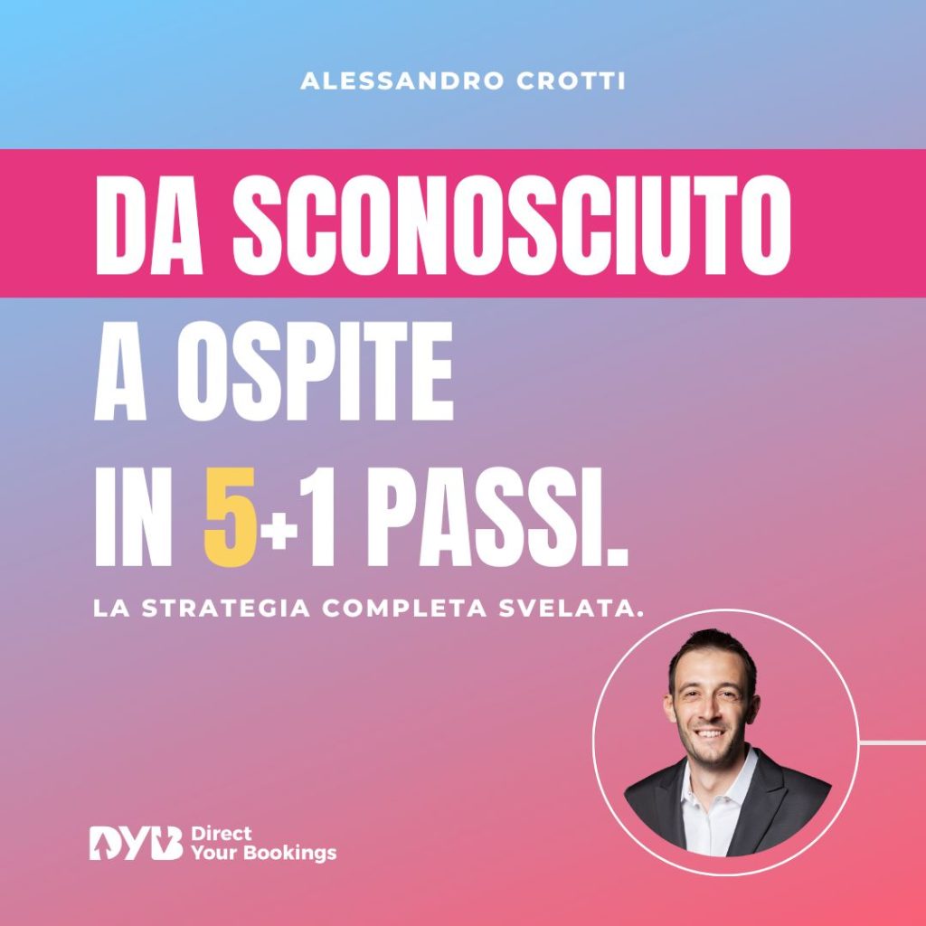 DA SCONOSCIUTO A OSPITE IN 5+1 PASSI.