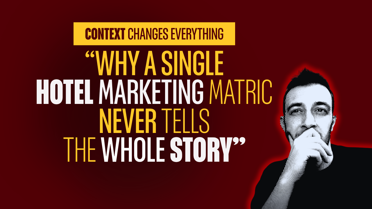 Hotel marketing funnel metric